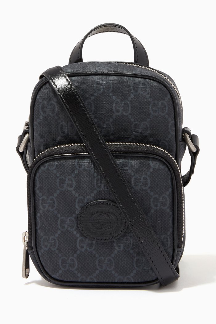 

Mini Bag in GG Supreme Canvas, Black