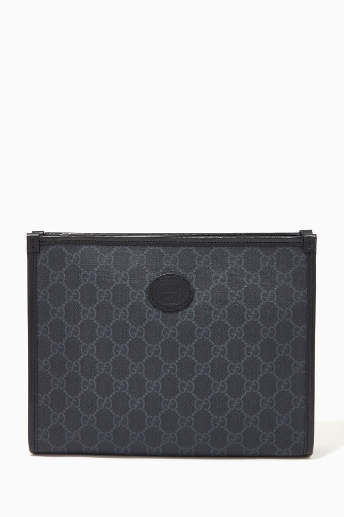 

Beauty Case in GG Supreme Canvas, Black