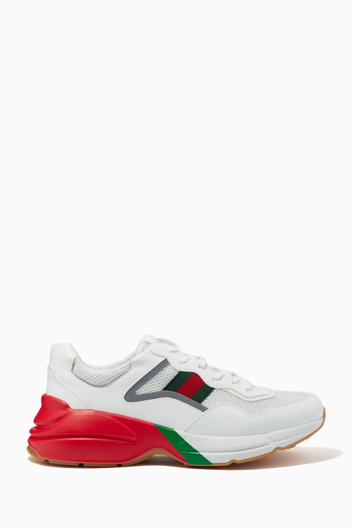 

Rhyton Sneakers in Faux Leather, White