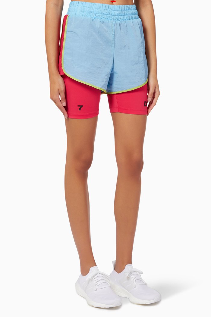 

Althea 2-in-1 Shorts in Nylon, Pink