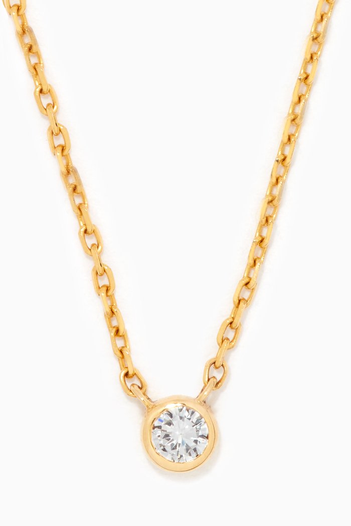 

Lia Diamond Pendant Necklace in 18kt Yellow Gold