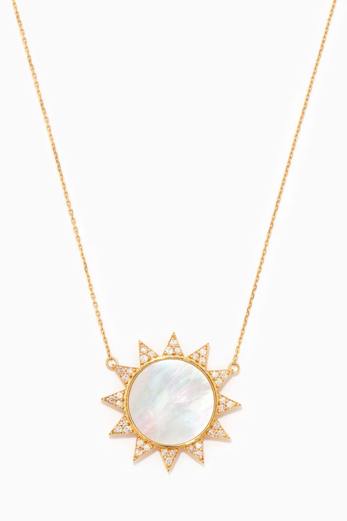 

Nurai Diamond Pendant Necklace in 18kt Yellow Gold