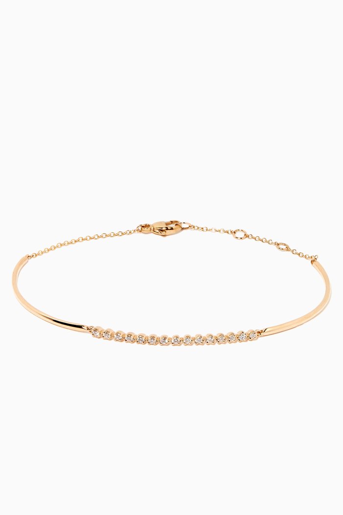 

Noble Diamond Cuff in 10kt Yellow Gold