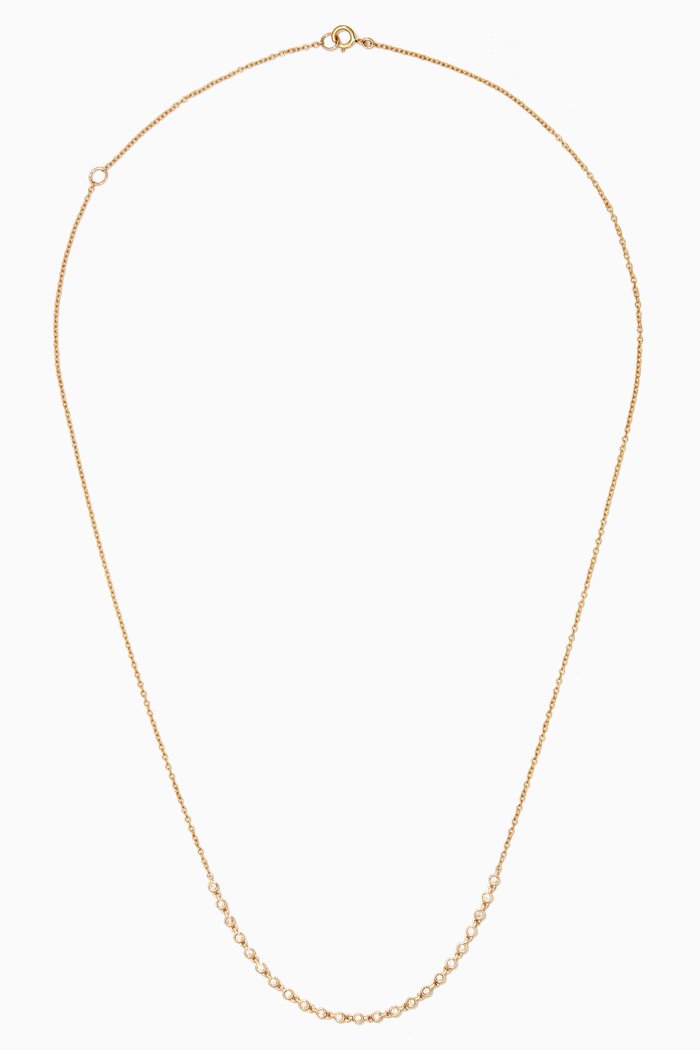 

Diamond Rally Tennis Necklace in 10kt Yellow Gold