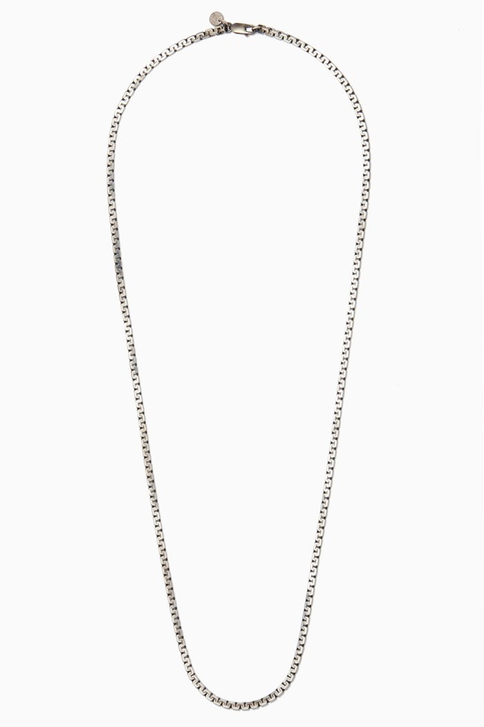 

Hellenica Necklace in Rhodium Plated Sterling Silver