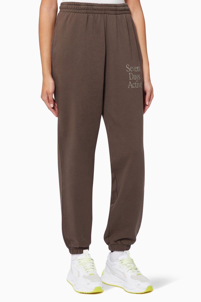 

Monday Sweatpants in Organic Cotton, Brown