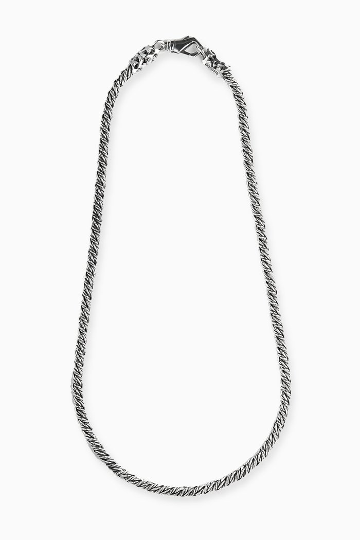 

Torsion Necklace in Sterling Silver