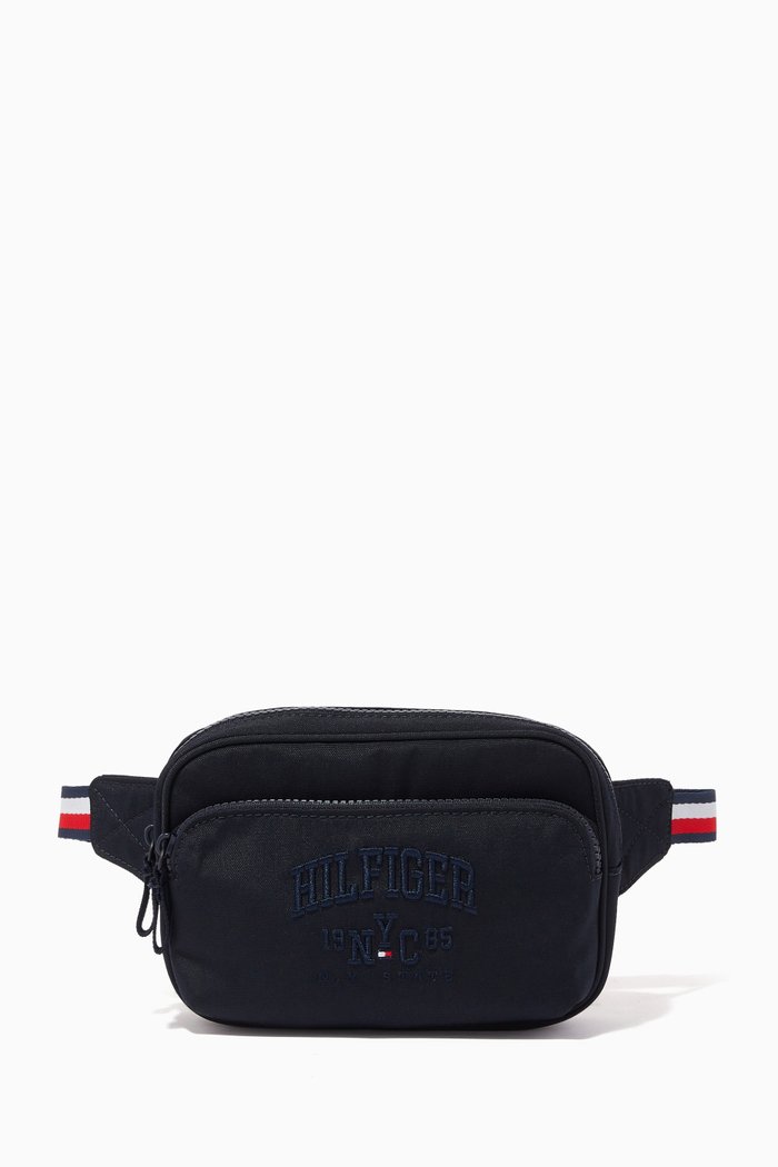 

Logo Embroidered Bum Bag, Blue