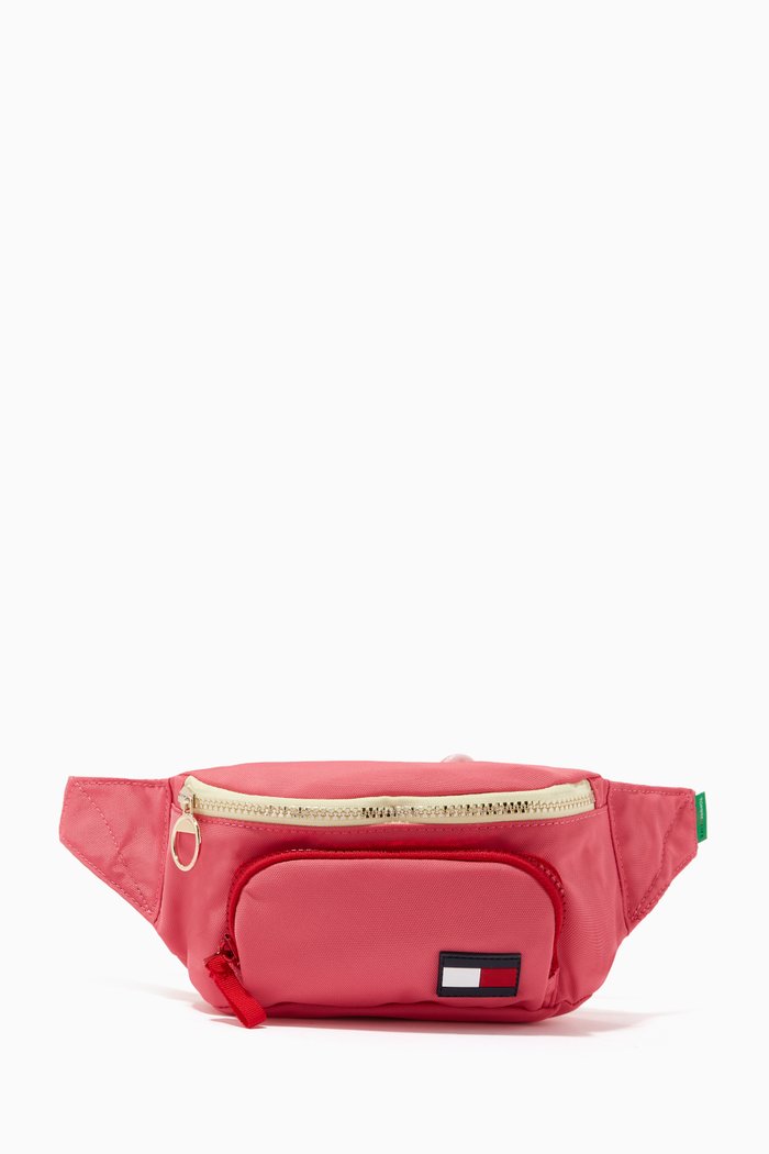 

Core Bum Bag in Recycled Cotton Blend, Pink