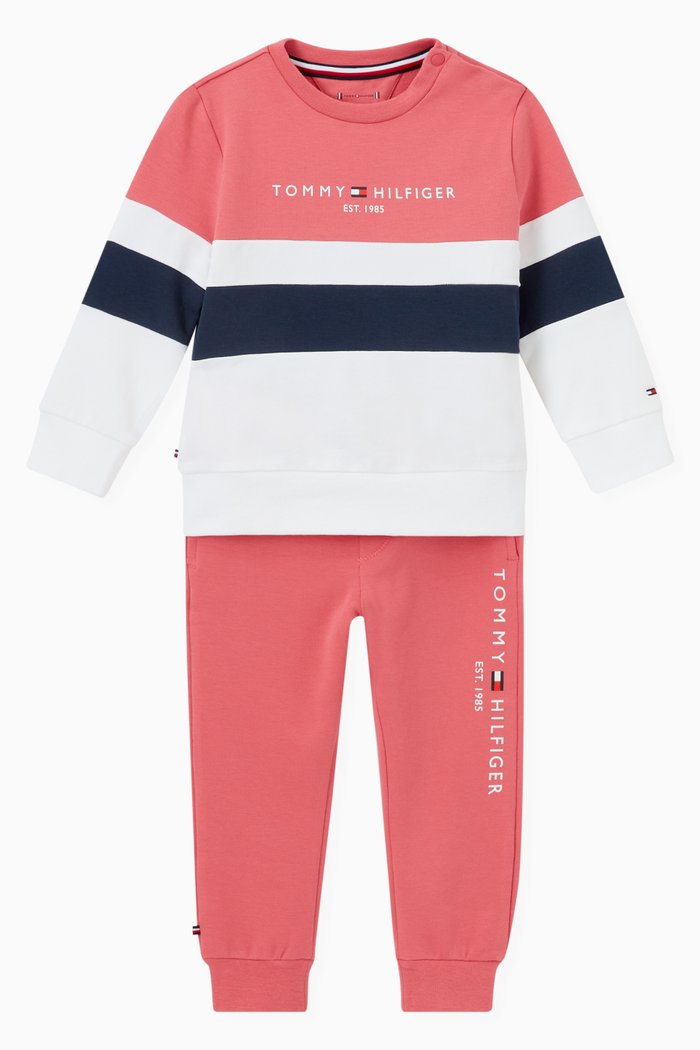

Sweatshirt & Joggers Set, Pink