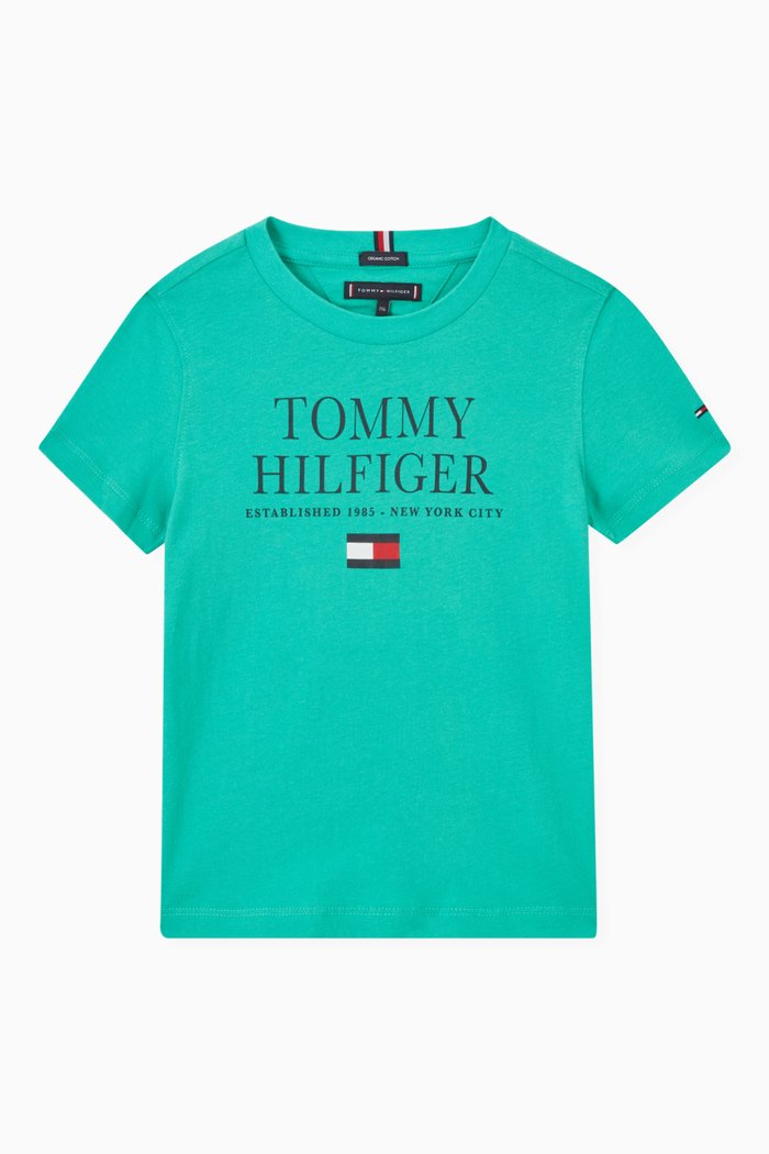 

Logo T-Shirt in Organic Cotton, Green