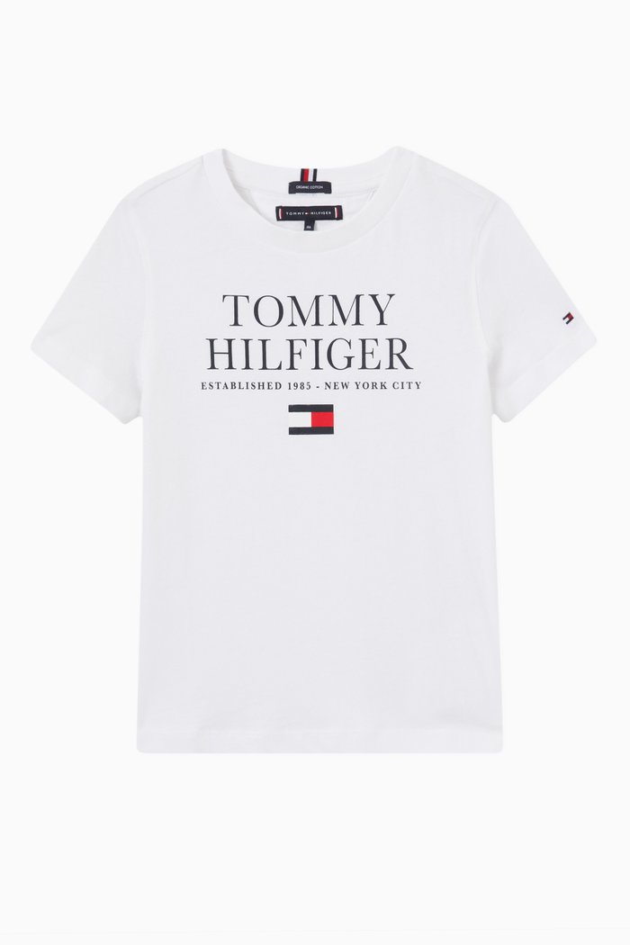 

Logo T-Shirt in Organic Cotton, White