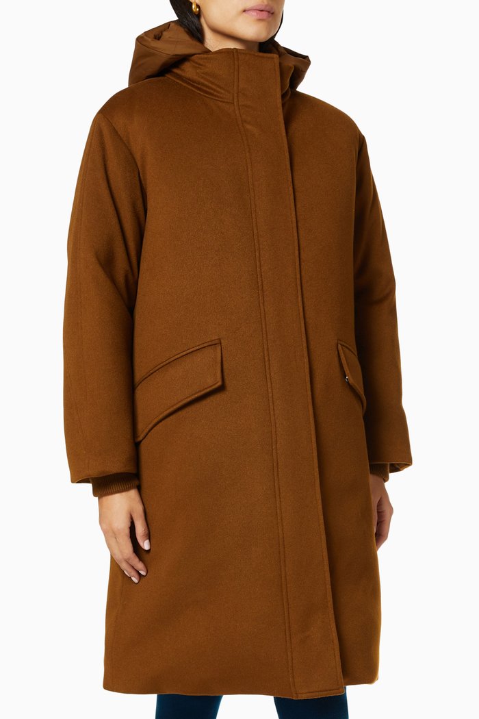

Blendar Parka Jacket in Cashmere Storm System®, Brown