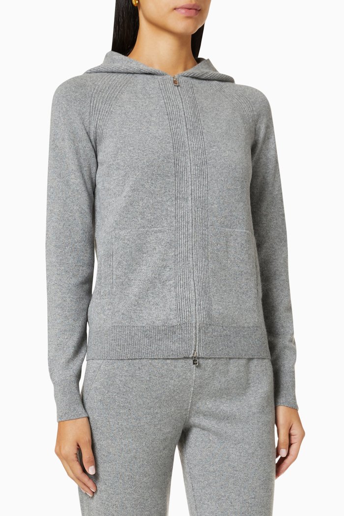 

Merano Jacket in Baby Cashmere, Grey