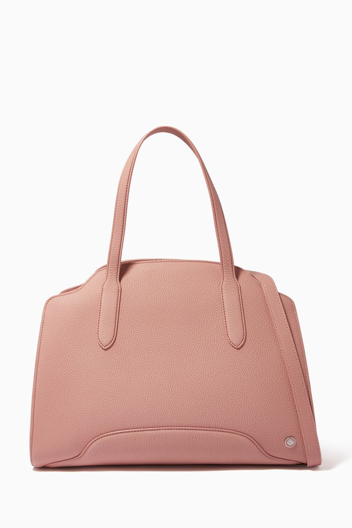 

Large Sesia Tote Bag in Calfskin, Pink
