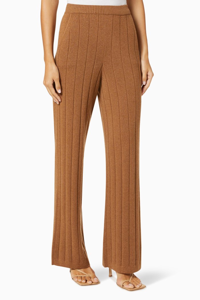 Duca D'Aosta Pants in Baby Cashmere, Brown