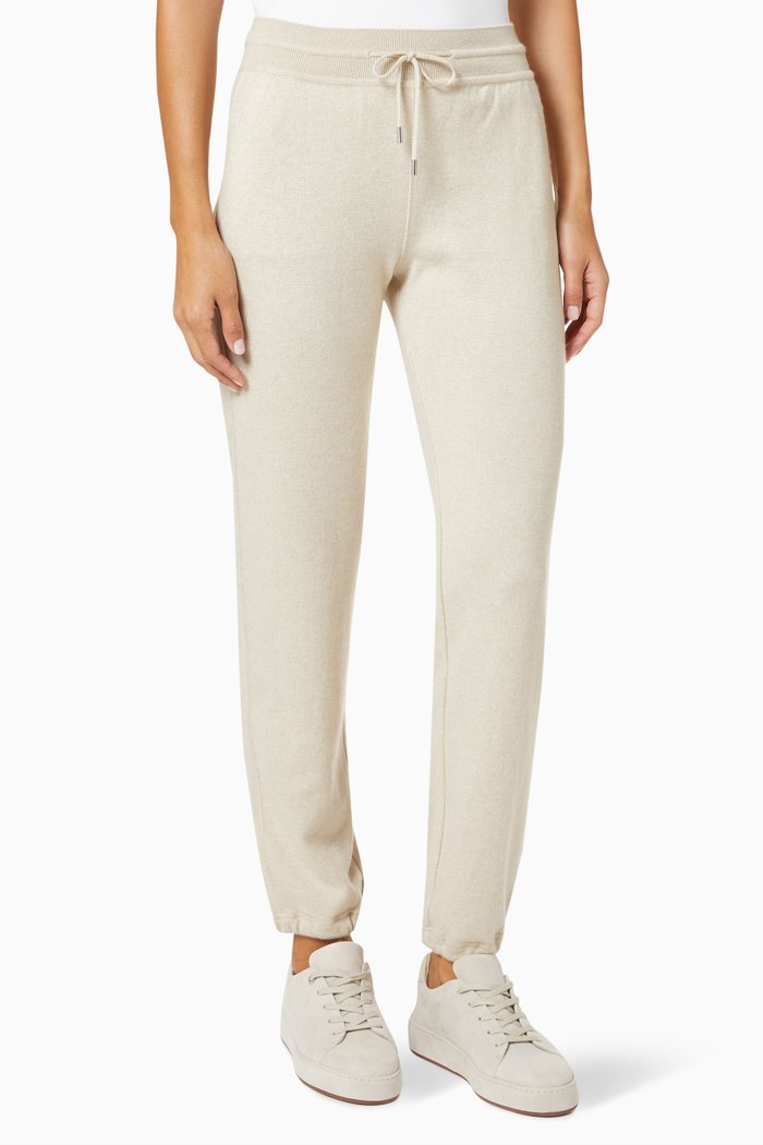 

Merano Trousers in Baby Cashmere, Neutral