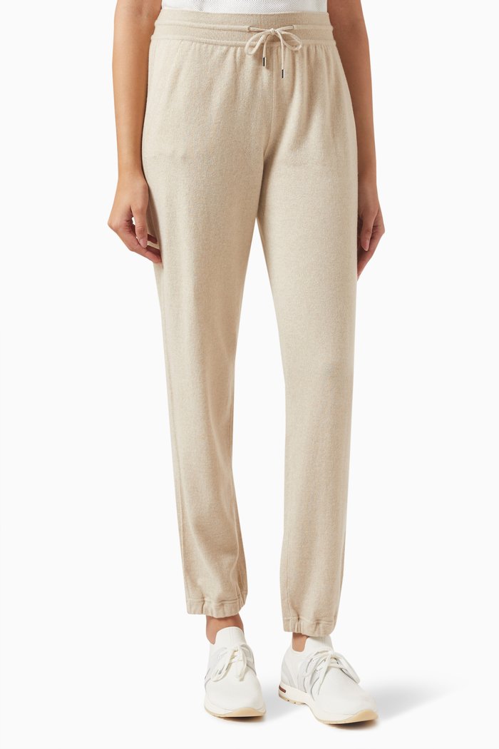 

Merano Pants in Baby Cashmere-knit, Grey