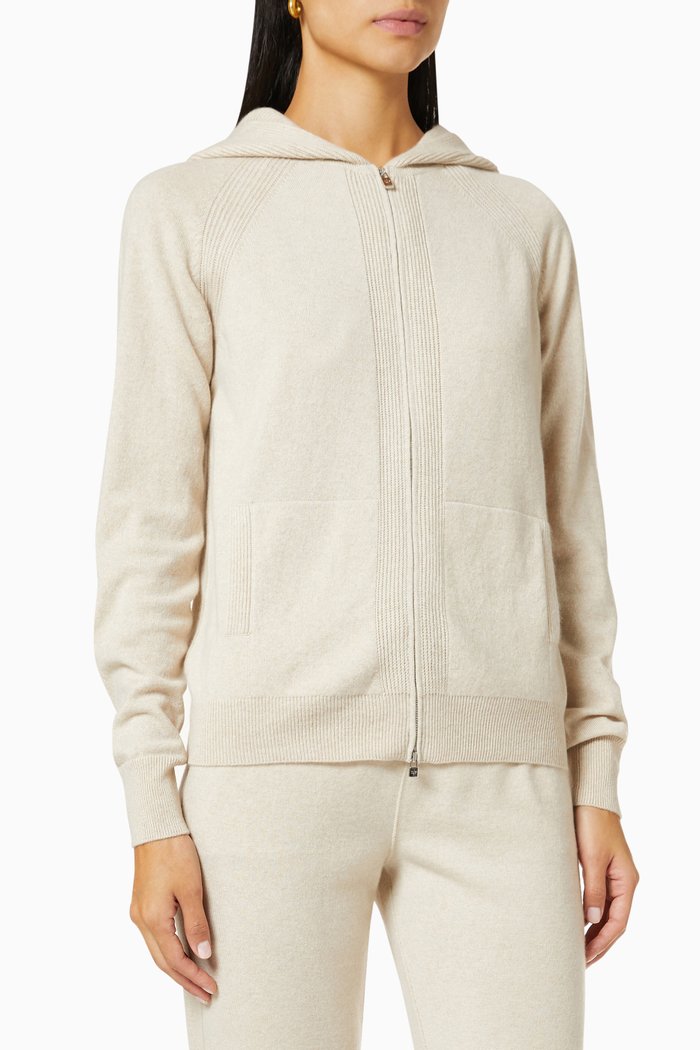 

Merano Jacket in Baby Cashmere, Neutral
