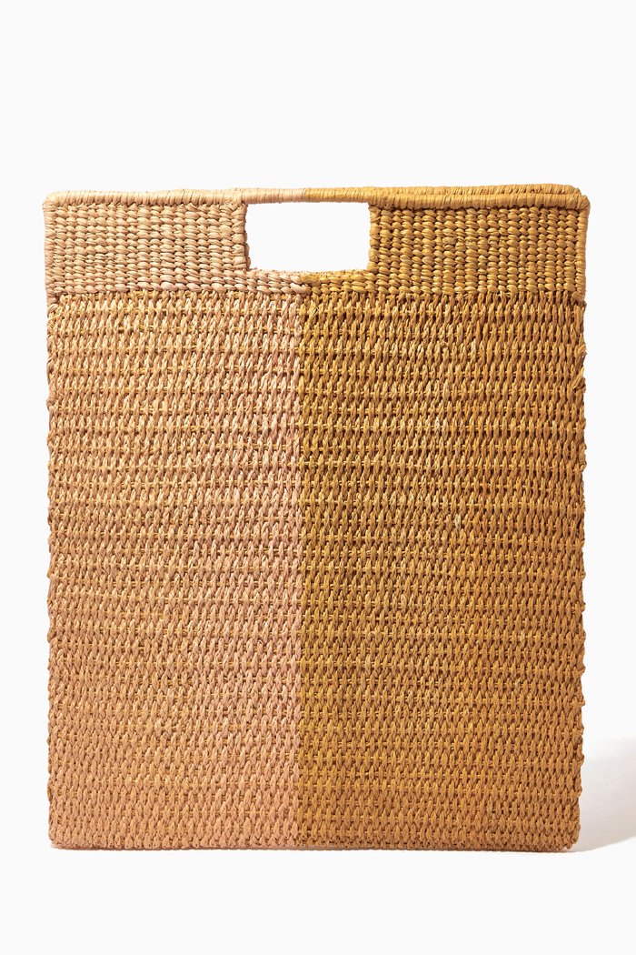 

Large Grenada Tote Bag in Toquilla Straw, Brown