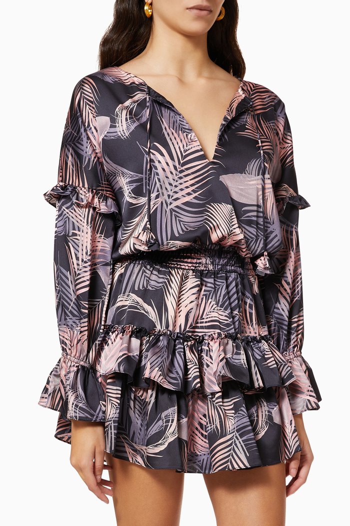 

Amalya Dress in Satin, Black