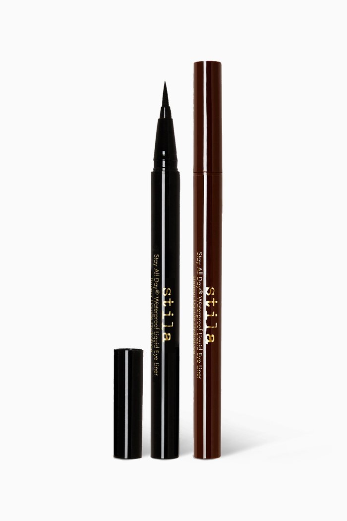 

Double Down Stay All Day Waterproof Liquid Eye Liner Duo, 2x 0.5ml, Multicolour