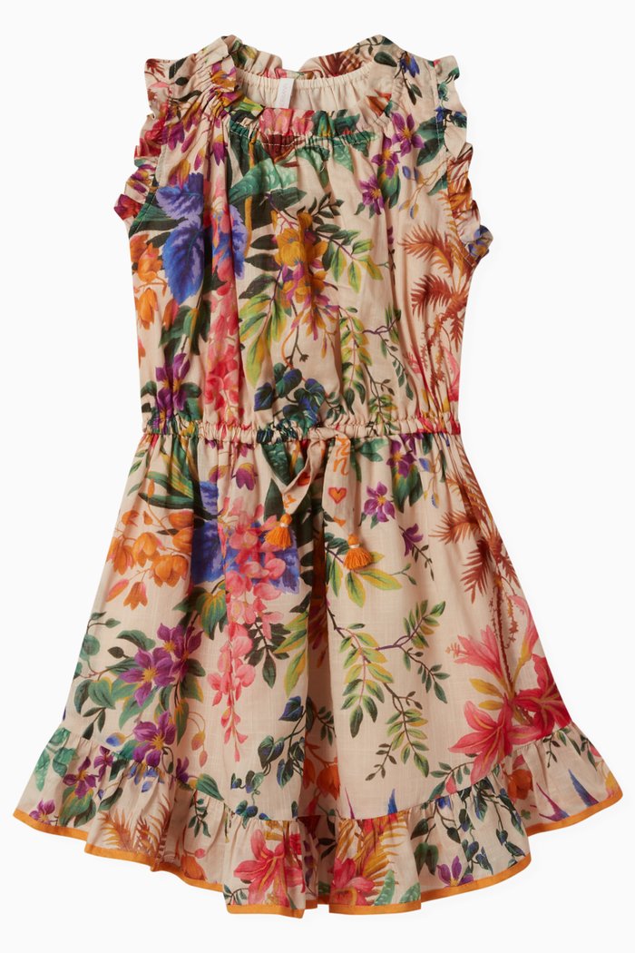 

Tropicana Flip Dress in Cotton, Neutral