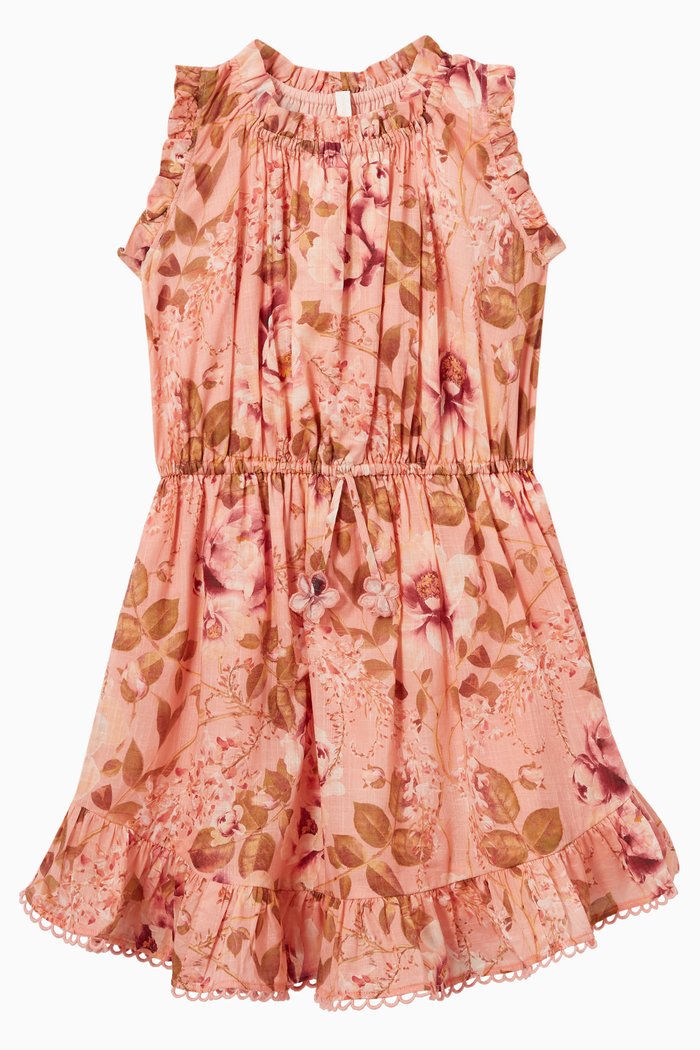 

Rosa Flip Dress in Cotton, Pink
