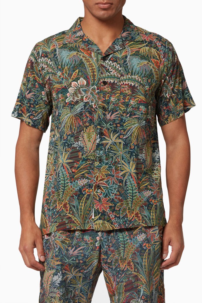 

Vacation Shirt in Viscose, Multicolour