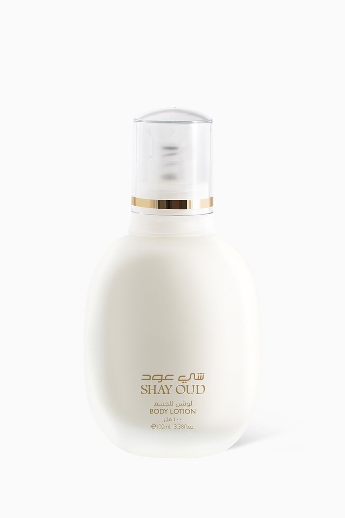 Shay Oud Body Lotion, 100ml, Colourless