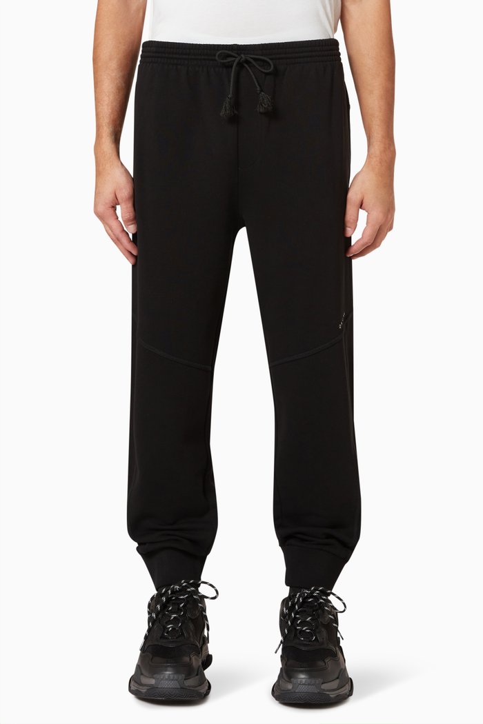 

Harsil Fashion Joggers in Cotton Fleece, Black