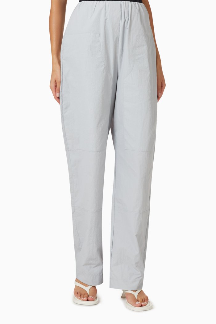 

Cocoon Trackpants in Washed Cotton, Blue
