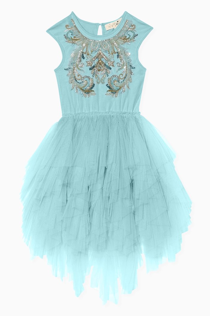

Merry Tutu Dress in Tulle, Blue