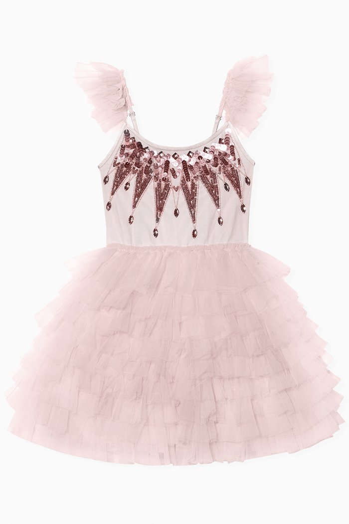 

Secret Santa Tutu Dress in Tulle, Pink