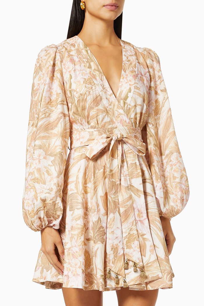Andie Wrap Dress, Pink
