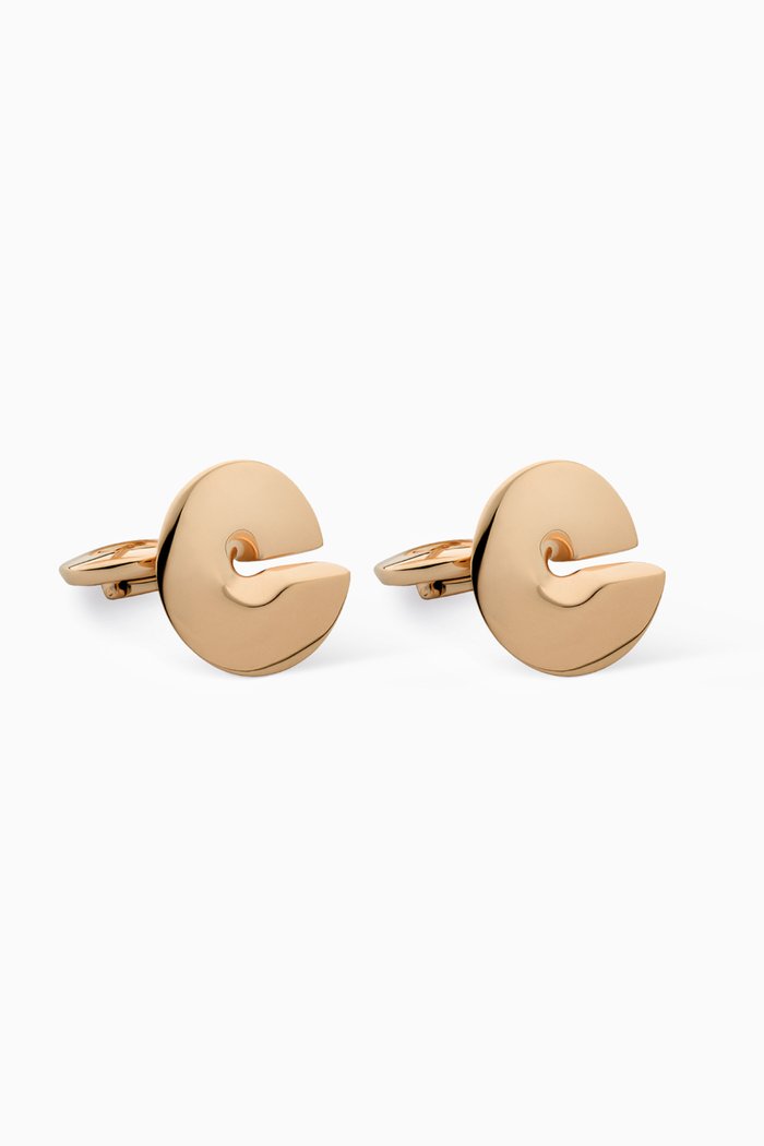 Verso Cufflinks in 18kt Rose Gold