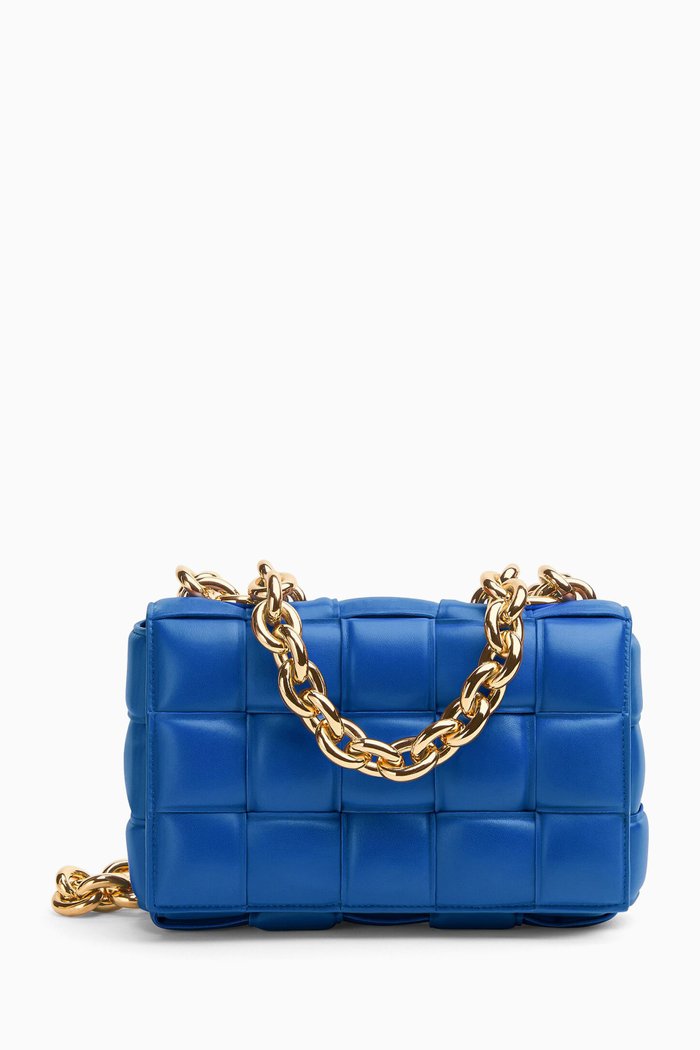 

The Chain Cassette in Nappa, Blue