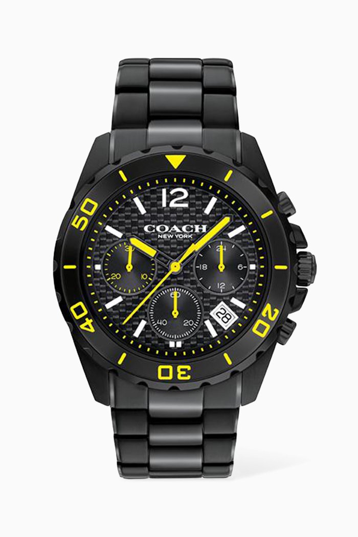 

Kent Chronograph Watch, 44mm, Black