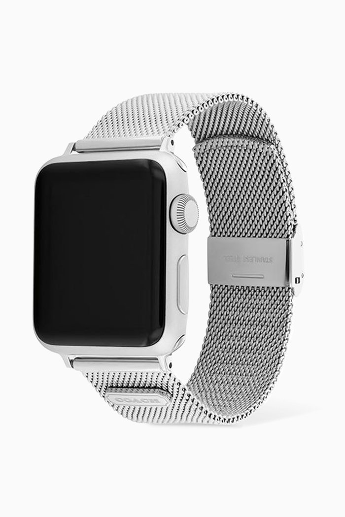 

Apple Watch® Bracelet Strap in Mesh, 38/40mm, Silver