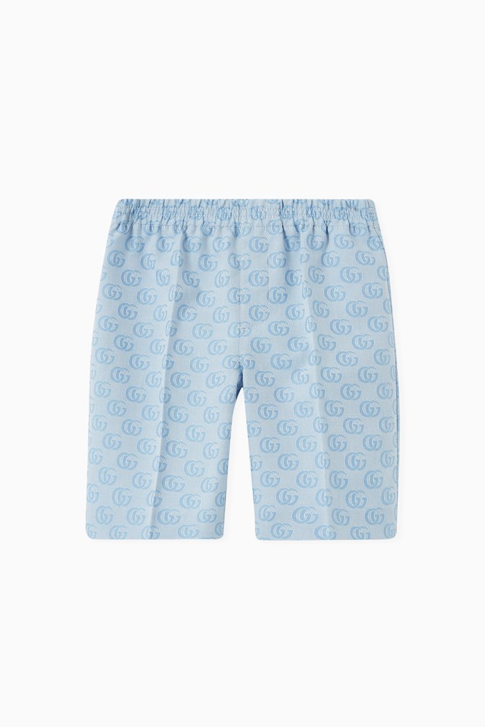 

Bermuda Shorts in GG Cotton Jacquard, Blue