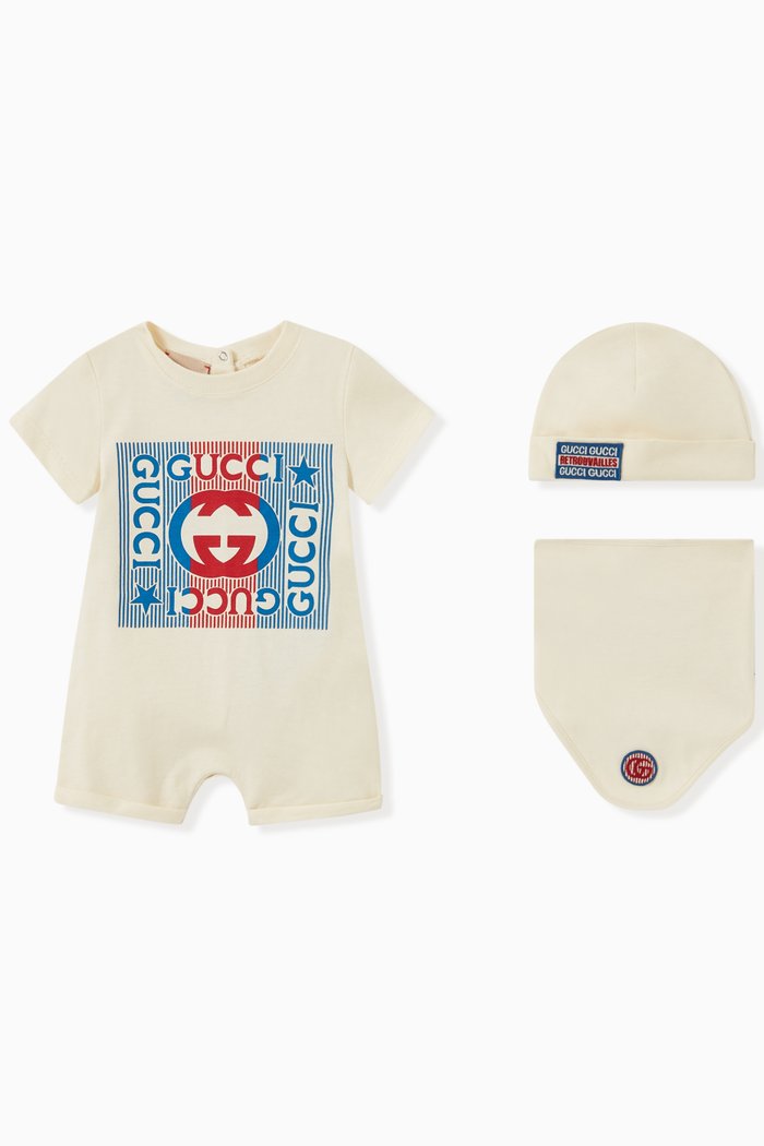 

Vintage Logo Gift Set in Cotton Jersey, Yellow
