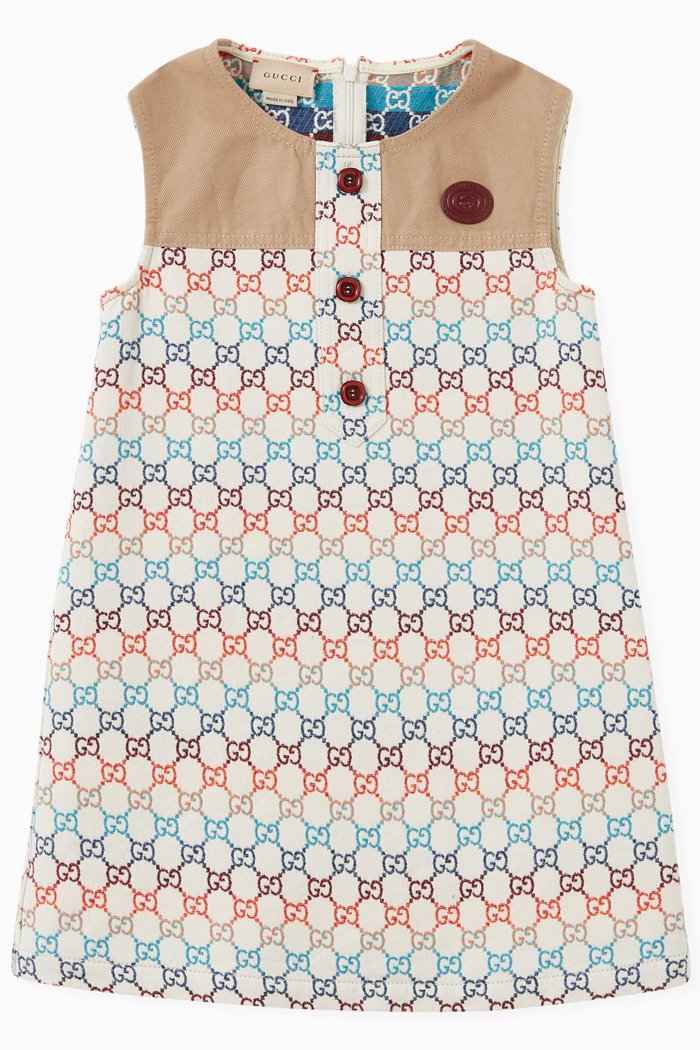 

Dress in GG Cotton Jacquard, Multicolour