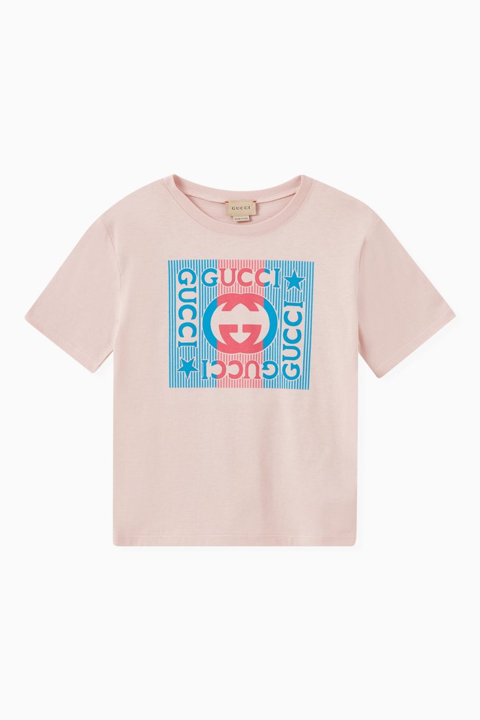 

Vintage Logo T-shirt in Cotton Jersey, Pink