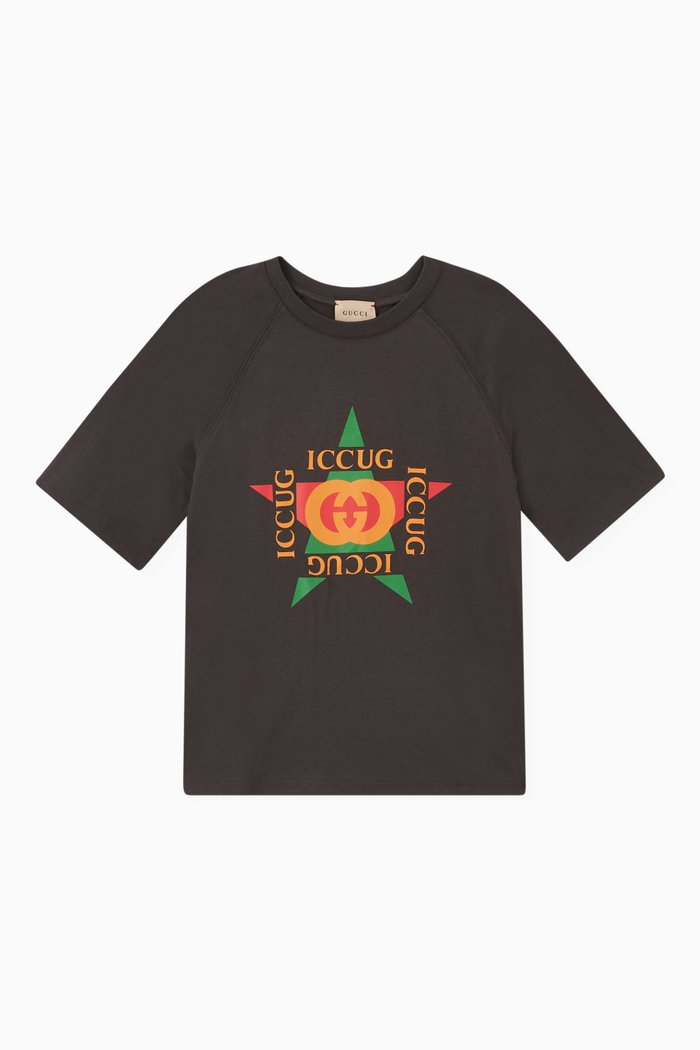 

Gucci Vintage T-shirt in Cotton Jersey, Grey