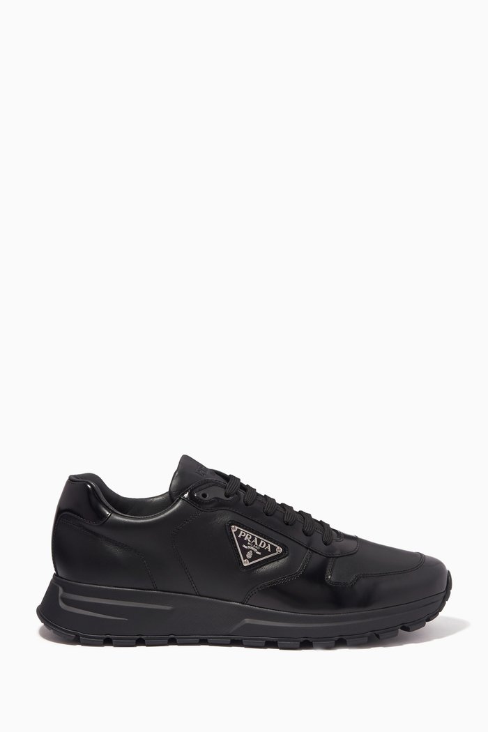 

PRAX 01 Sneakers in Nylon Gabardine, Black