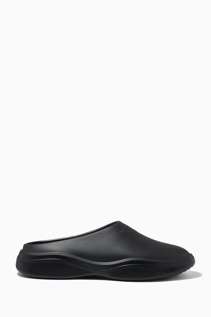 

Mellow Sabots in Rubber, Black