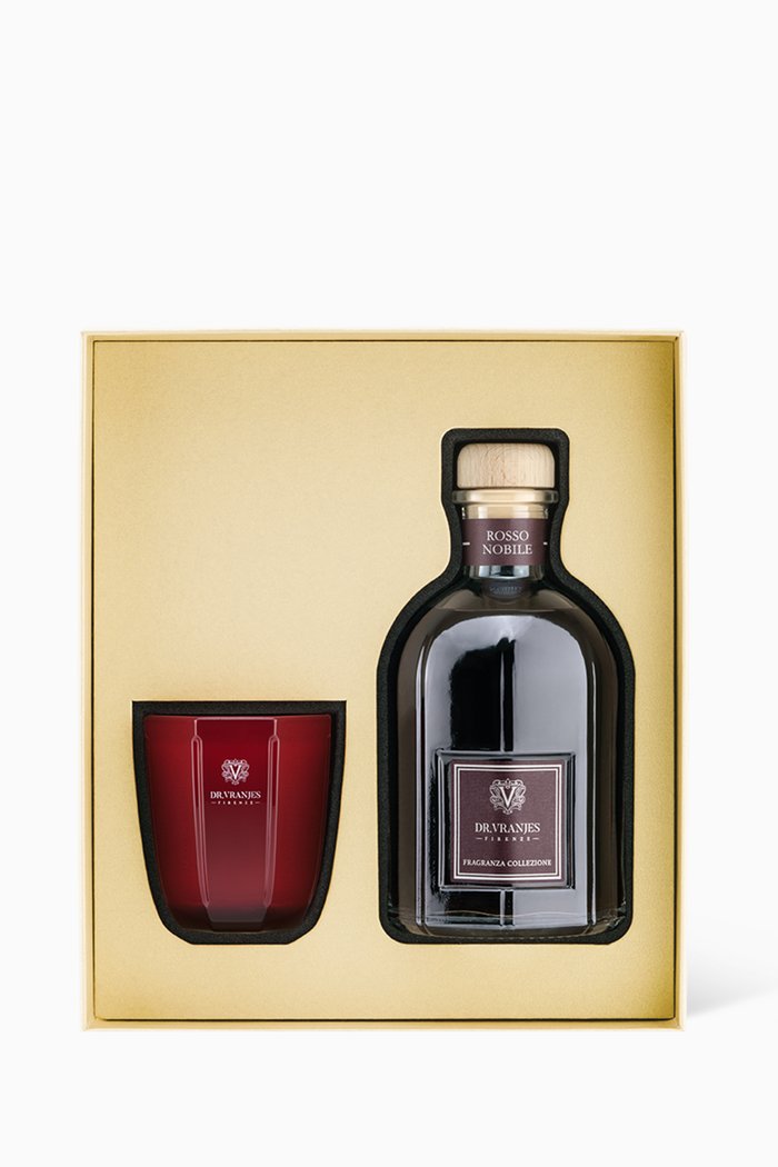 

Rosso Nobile Diffuser and Candle Holiday Gift Set, Medium, Multicolour