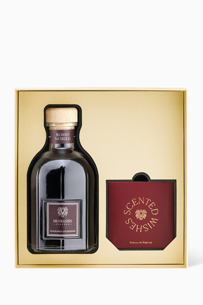 

Rosso Nobile Fragrance Diffuser Gift Set, 500ml, Multicolour