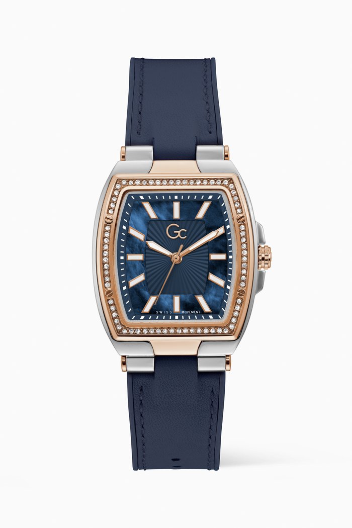 

Couture Tonneau Quartz Watch, 28mm, Blue