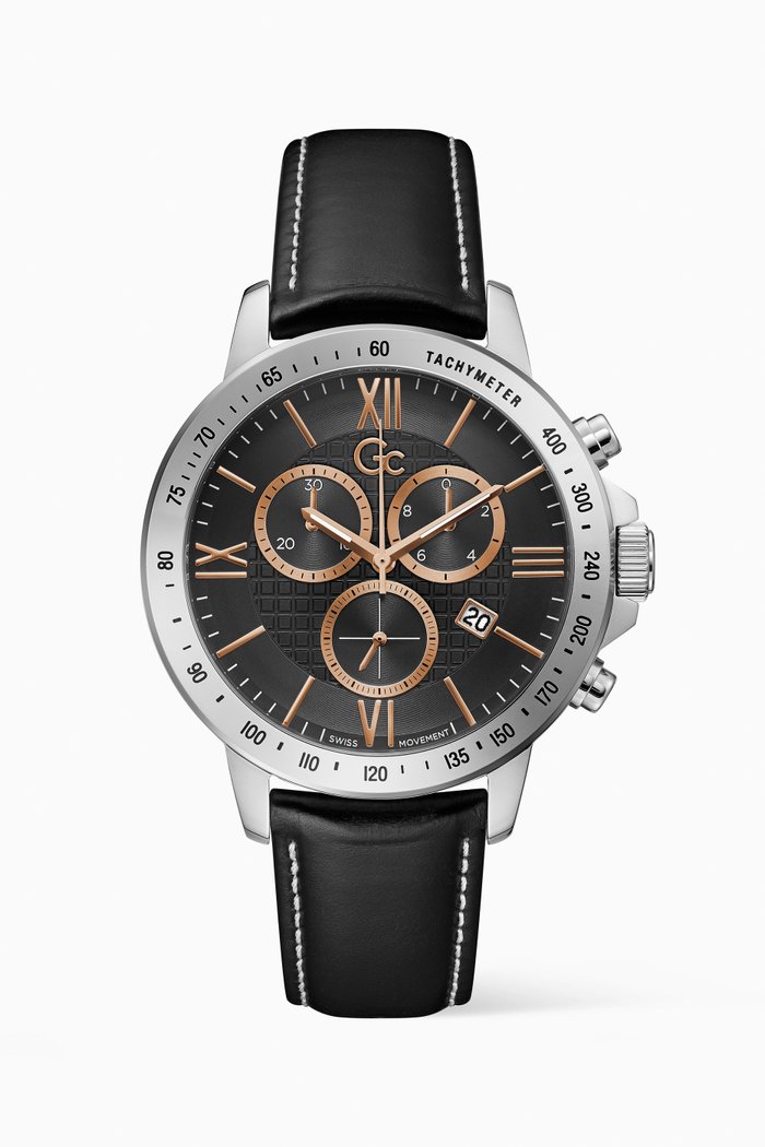 PrimeTime Chronograph Watch, 44mm, Black